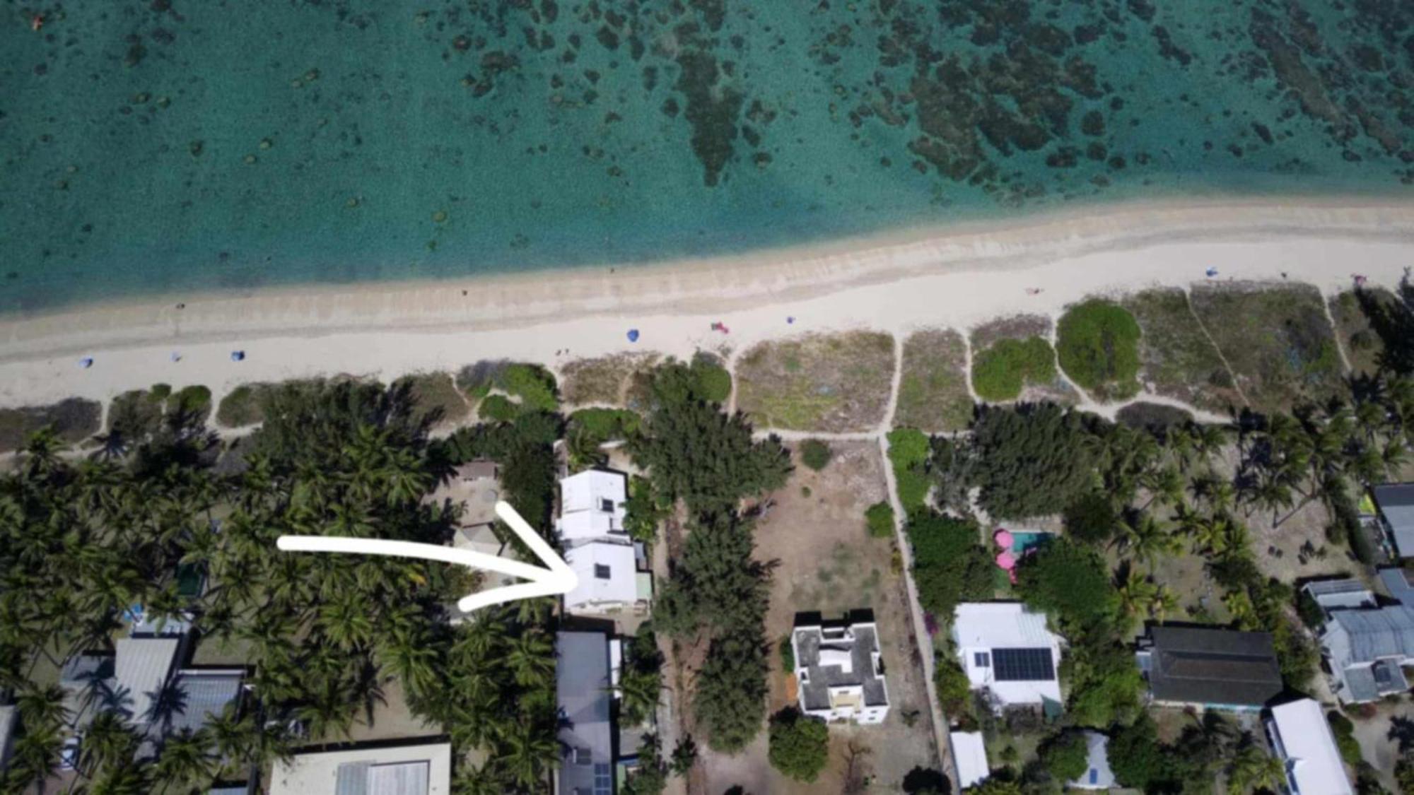La Villa L'Ancre Marine, Pieds Dans Le Lagon ! La Saline Le Bains Luaran gambar